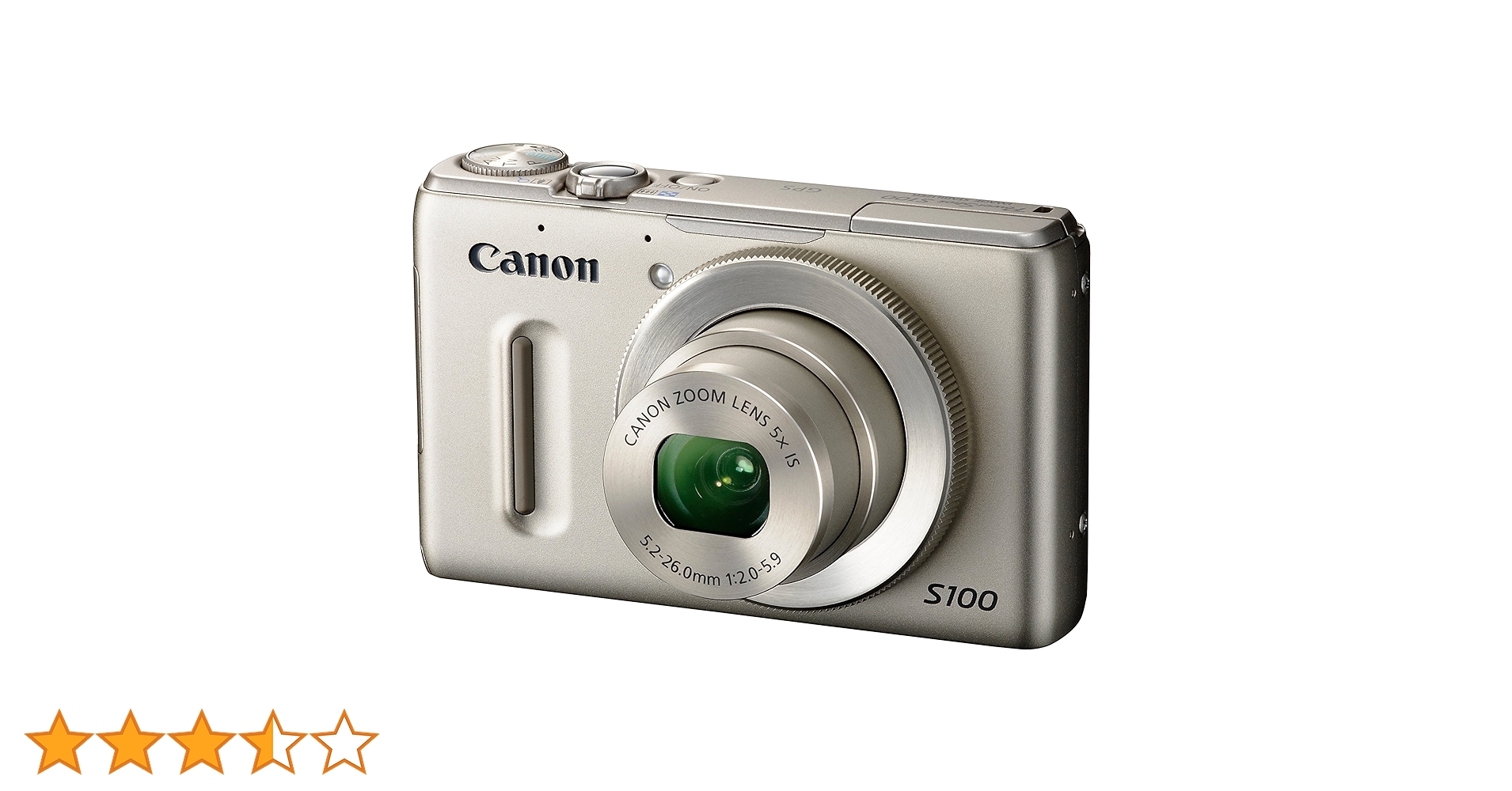 Amazon | Canon デジタルカメラ PowerShot S100 シルバー PSS100